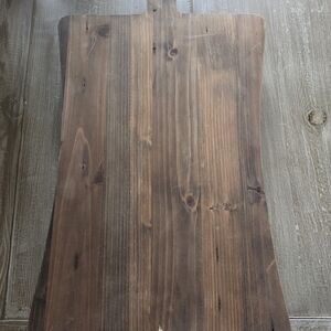 Rustic Wooden Serving Board - Brown